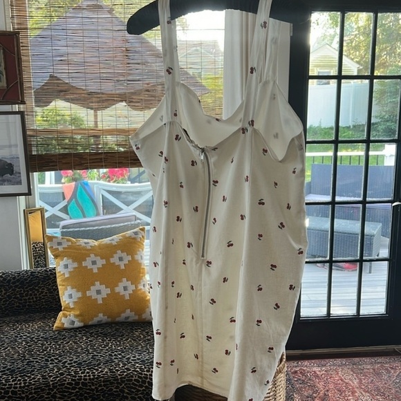 Forever 21+ Cherry Embroidered Halter dress - Picture 3 of 7